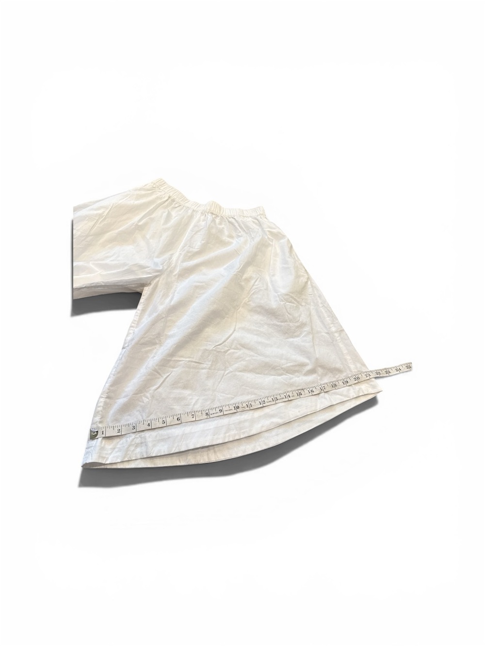 Free-est by Free People White Cropped Luca Culotte Shorts - Picture 5 of 11